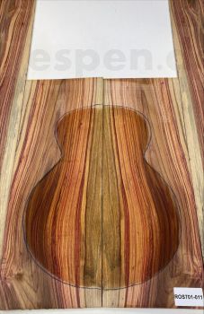 Back & Sides Bahia Rosewood Classic Unique Piece #011